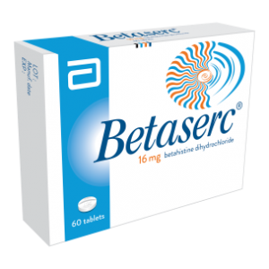 Betaserc 16 mg ( Betahistine ) 60 tablets